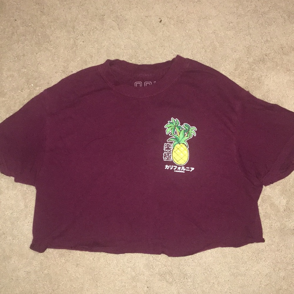 Asian Streetwear Cropped Tee